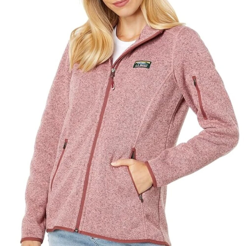 L.L. Bean Fleece Full Zip Sweater